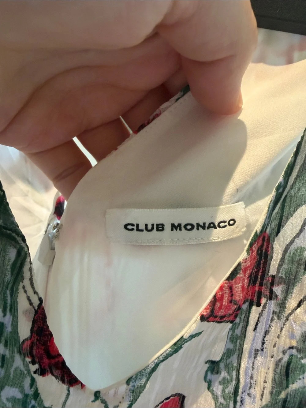 Club Monaco 100% Silk Janou Dress - Picture 3 of 8